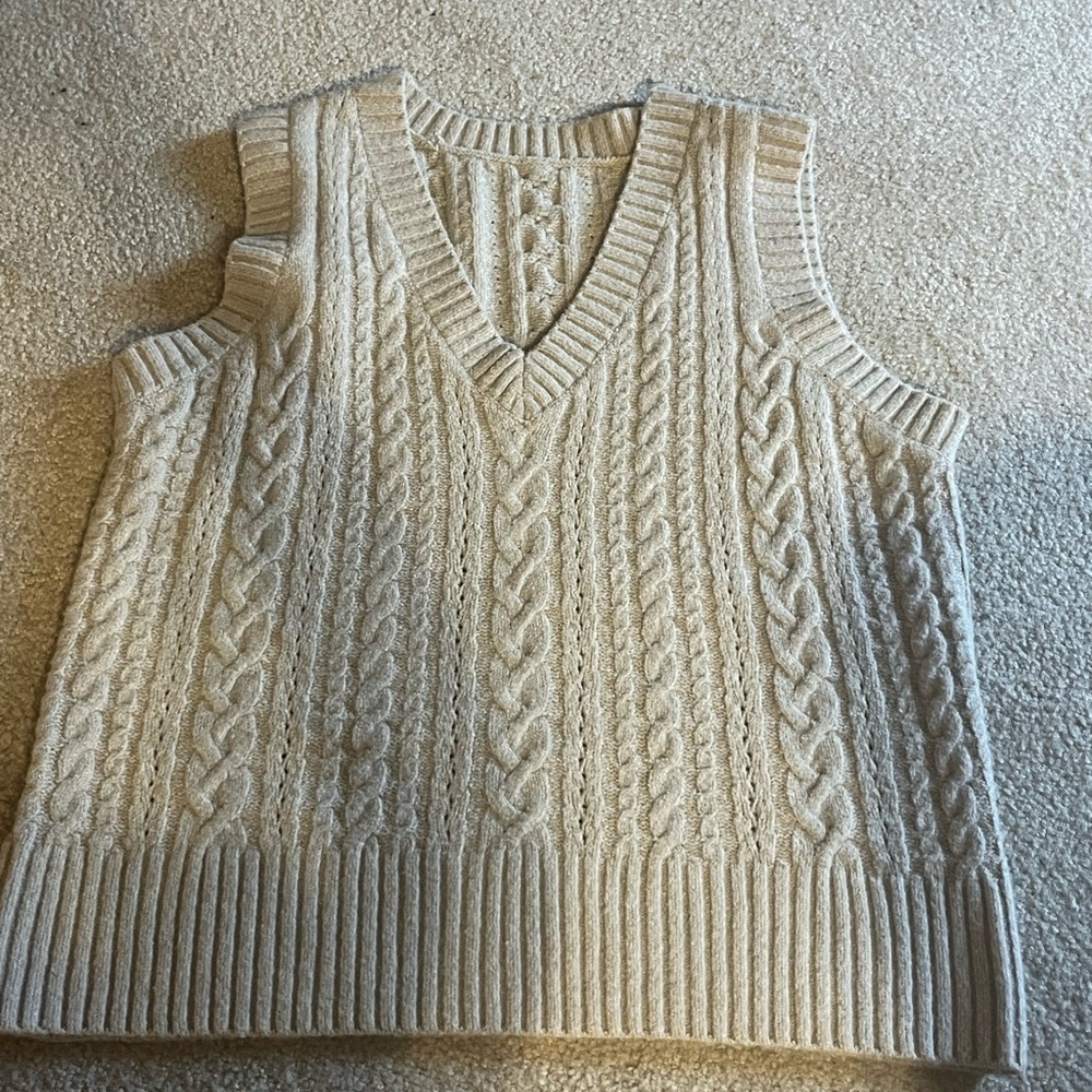 Beige Vest